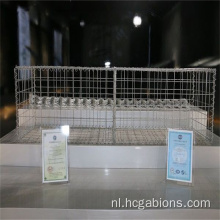 gelaste Gabion Box -mand voor stenen keermuur